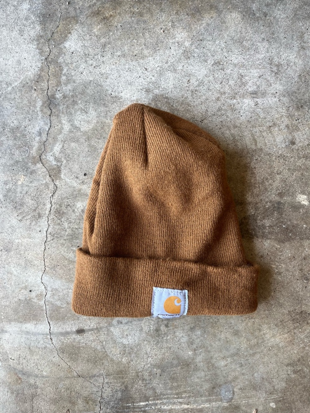 carharrt tan beanie one size fits all
